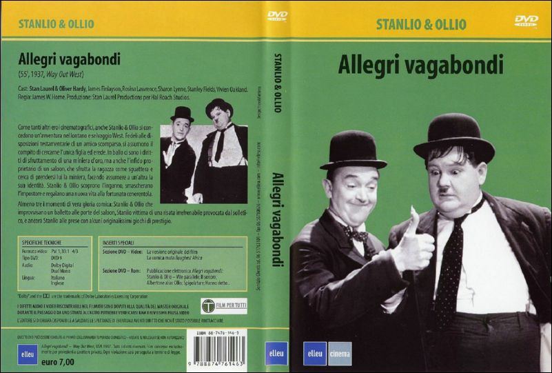 stanlio e ollio allegri vagabondi